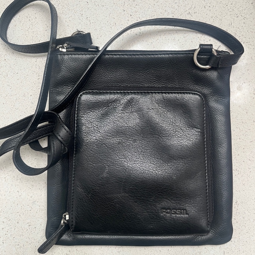 Fossil Black Crossbody Bag